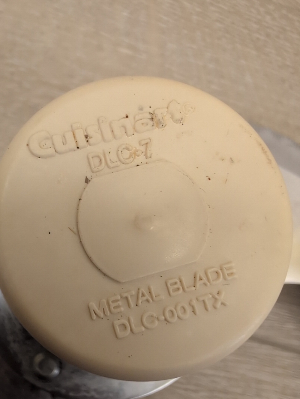 Cuisinart Food Processor DLC-7 parts chopper blade DLC-001TX - Picture 2 of 4